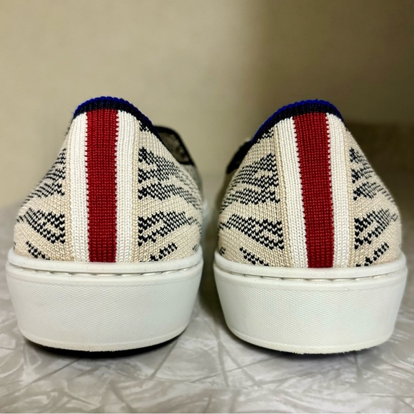 Retired/HTF! Rothy’s The Original Slip-On Sneaker in Marine Tiger 8 - Picture 5 of 12